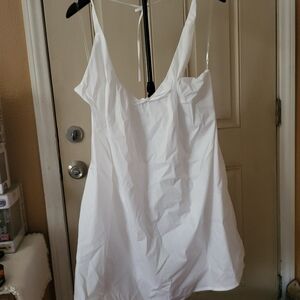 Wild Fable XL White halter dress